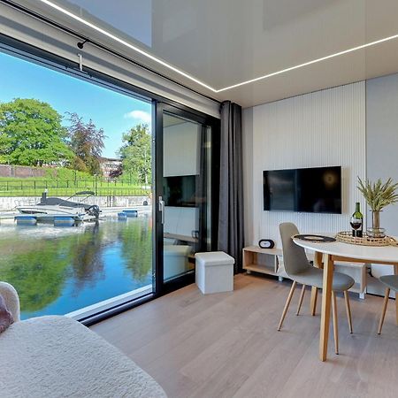 Domy Na Wodzie - La Mare Motlava Houseboats With Sauna By Downtown Apartments Gdansk Luaran gambar